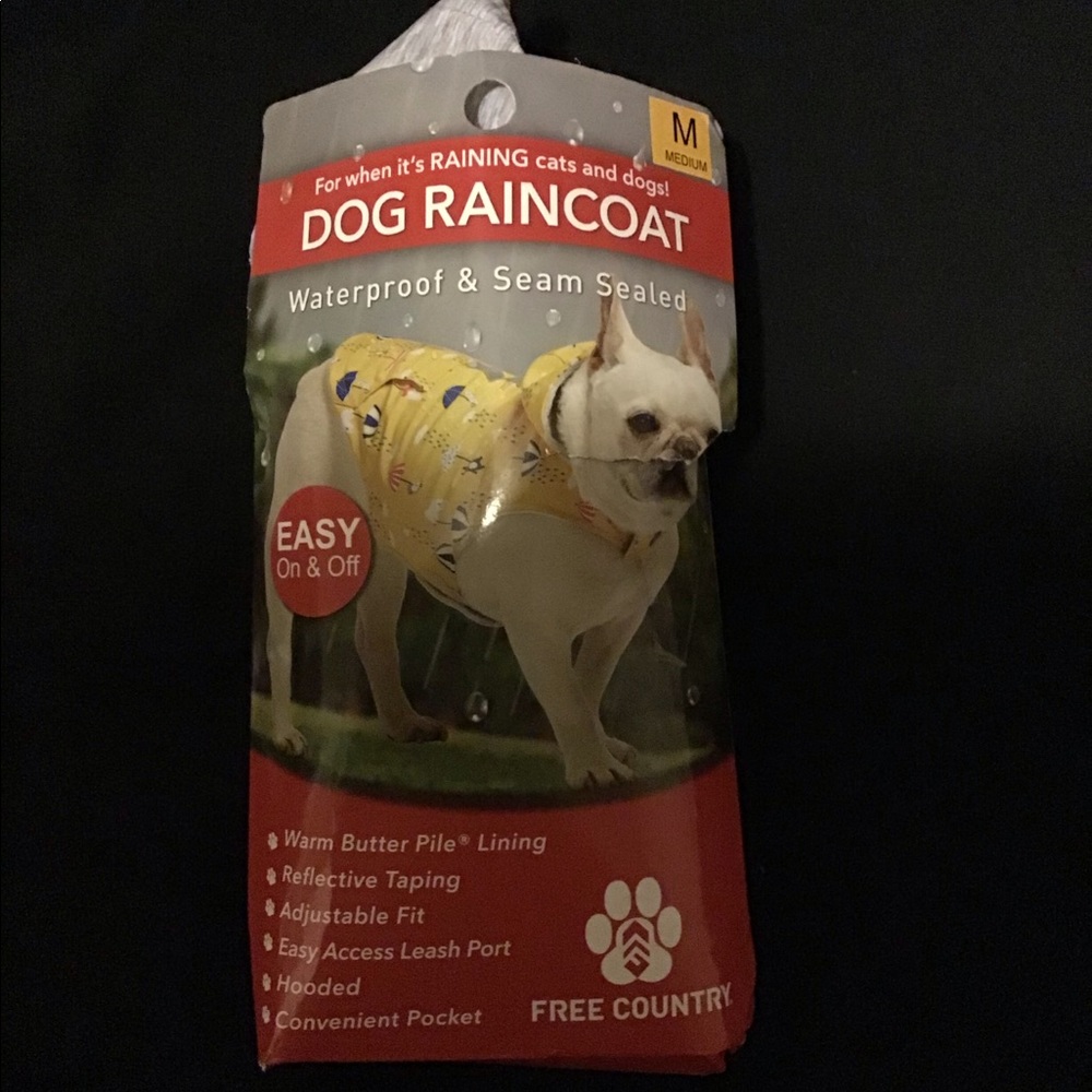 Dog or cat raincoat